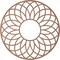 Ekena Millwork Cannes Wood Fretwork Pierced Ceiling Medallion, Wood (Paint Grade), 26"OD x 8 7/8"ID x 3/8"T CMWP26X26X0375CNMF - alternate 3